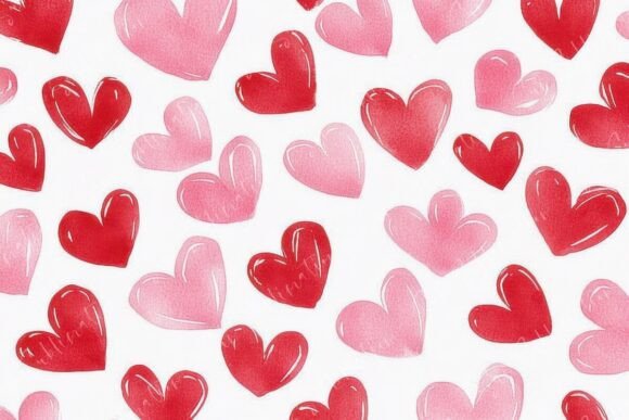 Beautiful Romantic Heart Patterns for Creative Projects