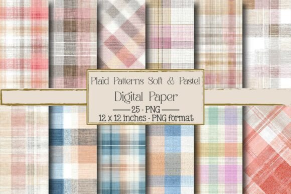 Plaid Patterns Soft Pastel: A Creative Tool for Designers and Craft Enthusiasts